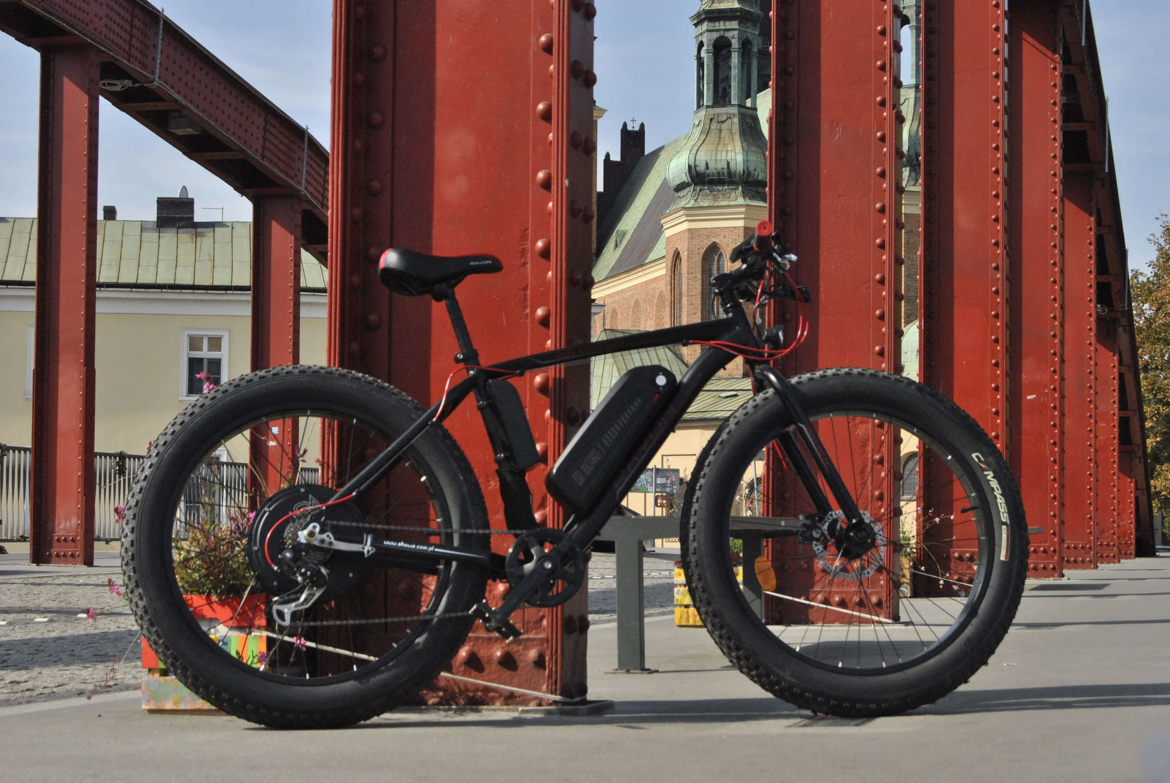 Elektryczny fatbike, nowy napęd centralny i… ciekawostka